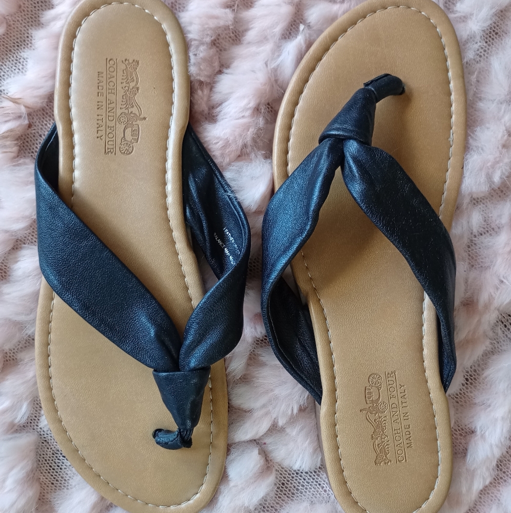 Coach and Four made in Italy Sandals size 9.5